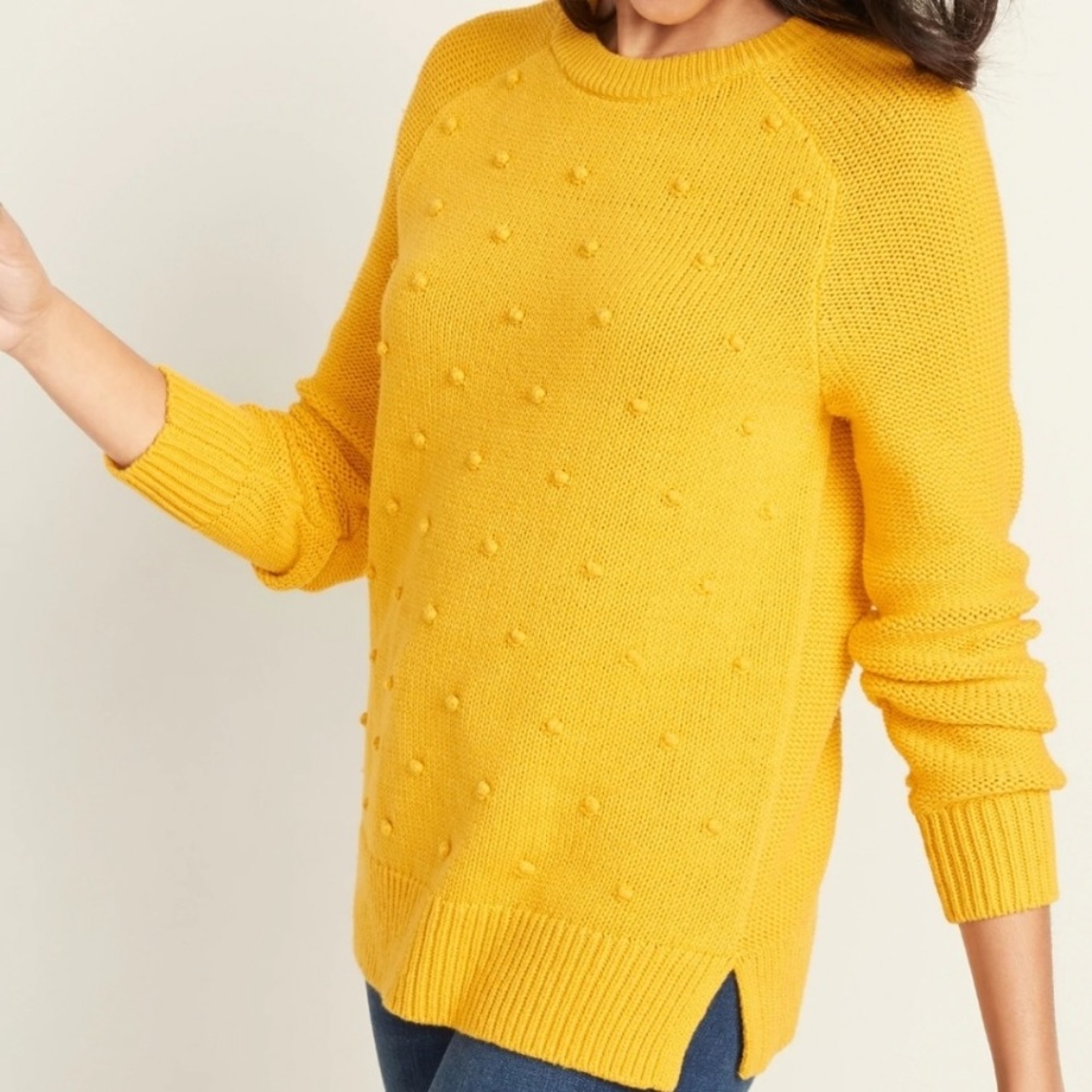 Textured Crew-Neck Sweater